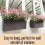 LaLaGreen Wall Planters Outdoor (20 Inch, 4 Pack) Brown Rectangular Window Flower Boxes 2