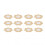 20pcs Disposable Breast Pasties Light Beige Adhesive Bras Breathable Nipple Covers 2