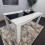 Dining Table Wood Kitchen Place for 6 Seats, Dining Table Only 7
