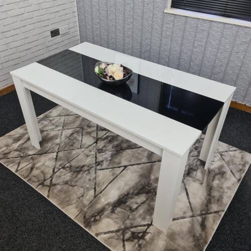 Dining Table Wood Kitchen Place for 6 Seats, Dining Table Only 1