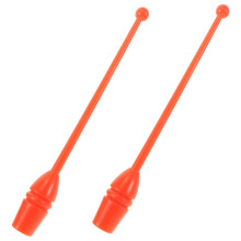 Adult indoor artistic pole pull down FitnessStick resin Orange