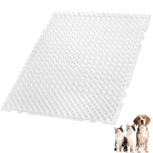 6 Pack Scat Mat for Cats 16.53x13.3 Inch Humane Cat Deterrent with DualSpike Design (0.78' 0.39' Spikes)