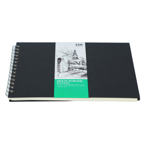 Water Color Paper Sketch Book Double Spiral