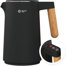 BALTER electric kettle with temperature control, 45C 100C Stainless steel double wall BPA-free, quiet, warming function, kettles electric 1.5 L 2200 W