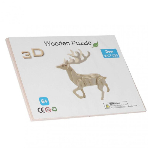 EarlyLearning 3D Wooden Puzzle Bundle Set Baby Enlightenment Brain Teaser Puzzles(025 ) 1