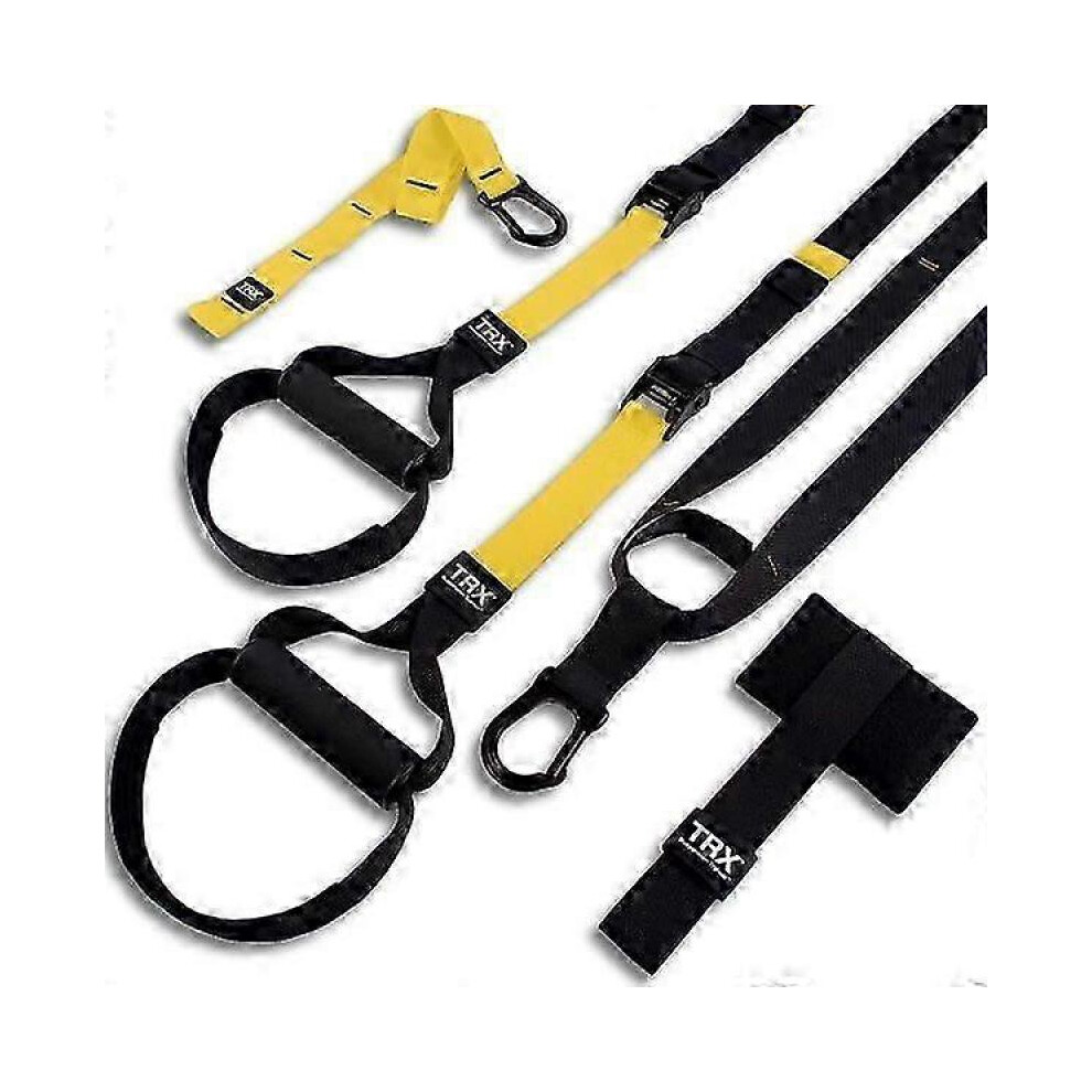 TRX All-in-One Suspension Trainer - Home Gym System for Experienced Fitness Enthusiasts with TRX Training Club Access - WELLNGS