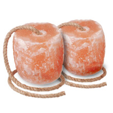 Himalayan Salt Lick 3 4 Lbs, Pack of 2 for Horses on Rope, Licking Salt Block with Minerals