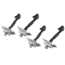 Toyota Hilux 2004-2015 and Fortuner 2005-2015 Compatible 4-Piece Door Stopper and Check Strap Limiter Set