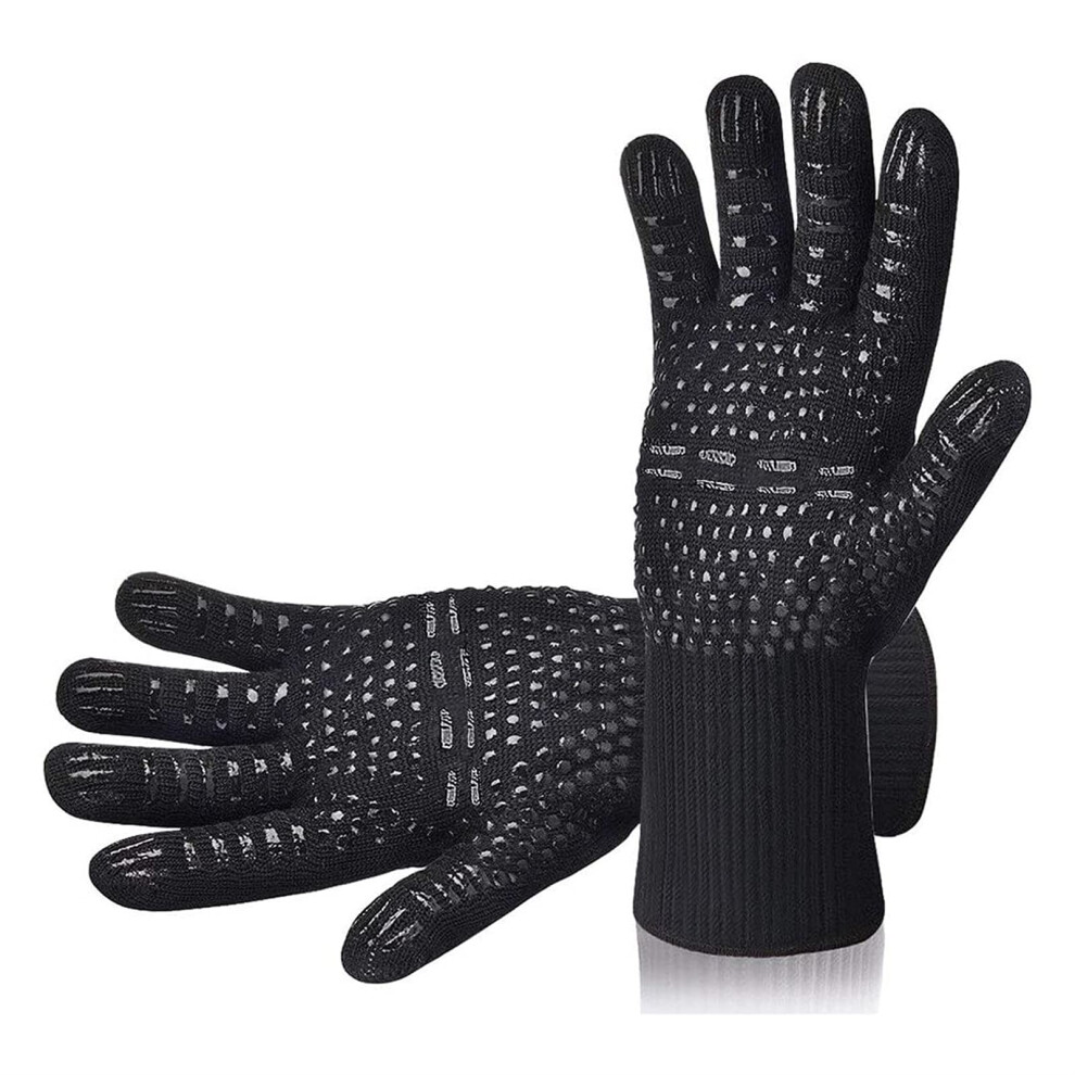 Heatresistant Gloves, Grill Cooking Gloves, Extremely Heatresistant Oven Welding Gloves, Kitchen Grill Gloves, Oven Gloves 6276012586755