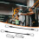 Fitness studio extension cable  2X Fitness Pulley Training Cable 4