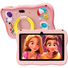 VASOUN Kids Tablet 7 Inch,Toddler Tablets Android 13,4GB RAM 32GB Storage,Parental Controls,Shockproof Case,3500mAh Battery,Dual Camera
