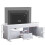 Vida Designs (White) Eclipse LED TV Unit 2 Door 1 Drawer Storage 7