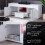 Vida Designs (White) Eclipse LED TV Unit 2 Door 1 Drawer Storage 4
