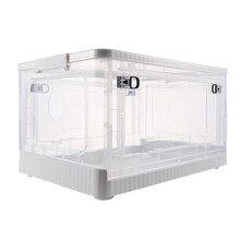 Ultra-Quiet and Transparent Large Space Folding Pet Hair Dryer Box for Cats and Small Dogs