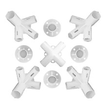 9 Pcs Gazebo Replacement Parts - 3x3m Tent Feet & Corner Connectors for Easy Repair