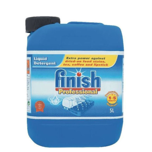 Finish Finish Professional Original Extra Power On Stains Liquid Detergent 1 x 5L