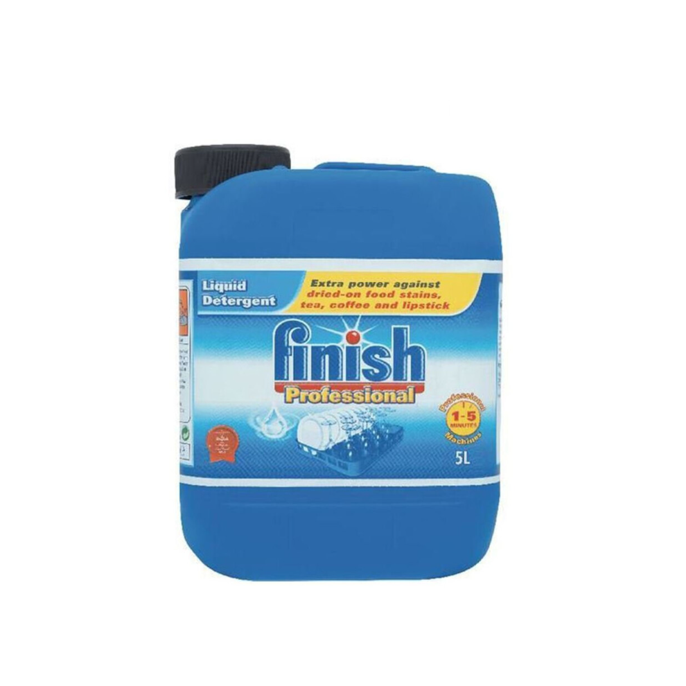 Finish Professional Original Extra Power On Stains Liquid Detergent 1 X 5L