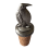 (Add a Gift Pouch) Penguin Pewter Bottle Stopper 4