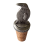 (Add a Gift Pouch) Penguin Pewter Bottle Stopper 5