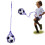 Football Kick Trainer Blue Nylon Folding Juggling Net 6
