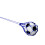 Football Kick Trainer Blue Nylon Folding Juggling Net 10