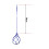 Football Kick Trainer Blue Nylon Folding Juggling Net 2