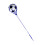 Football Kick Trainer Blue Nylon Folding Juggling Net 12
