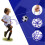 Football Kick Trainer Blue Nylon Folding Juggling Net 8