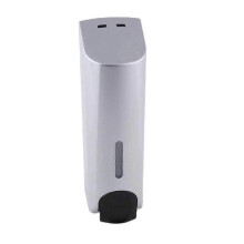 Refillable Soap Dispenser Bottle for Shower Gel, Shampoo & Conditioner - Wall Hanging ABS Organizer for Bathroom or Kitchen