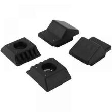 Rubber Tailgate Stop Pad Set - 4 Replacement Parts (1247580044) for Mercedes W124 A124 C124 S124 - Durable & Reliable Fit