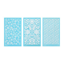 Polymer Clay Silk Screen Stencils DIY Reusable