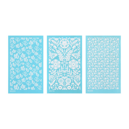 Polymer Clay Silk Screen Stencils DIY Reusable