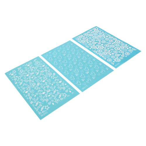Polymer Clay Silk Screen Stencils DIY Reusable 1