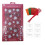 6 DIY Christmas Crackers Make Fill Your Own Red Star Design 30cm 1