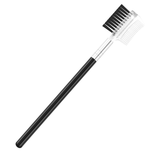 Women Double-sides Brow Comb Eyebrow Brush Makeup Tool 1pcs Black 2