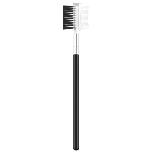 Women Double-sides Brow Comb Eyebrow Brush Makeup Tool 1pcs Black