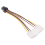 A Dual 4-Pin Molex IDE to 6 Pin PCI-E Graphic Card Power Cable 4