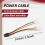 A Dual 4-Pin Molex IDE to 6 Pin PCI-E Graphic Card Power Cable 5