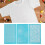 3pcs Silk Screen Stencils for Polymer Clay 12