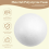 10x Decoration Modelling Craft Polystyrene Foam Ball Sphere 6cm-White 8