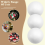 10x Decoration Modelling Craft Polystyrene Foam Ball Sphere 6cm-White 7