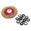 1Pcs 8 Inch 200mm Flat Wire Wheel Brush For Bench Grinder Polish 4