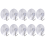 suction sucker window hooks clear wire hook 32MM ( pack of 10 ) 8