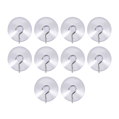 suction sucker window hooks clear wire hook 32MM ( pack of 10 ) 1