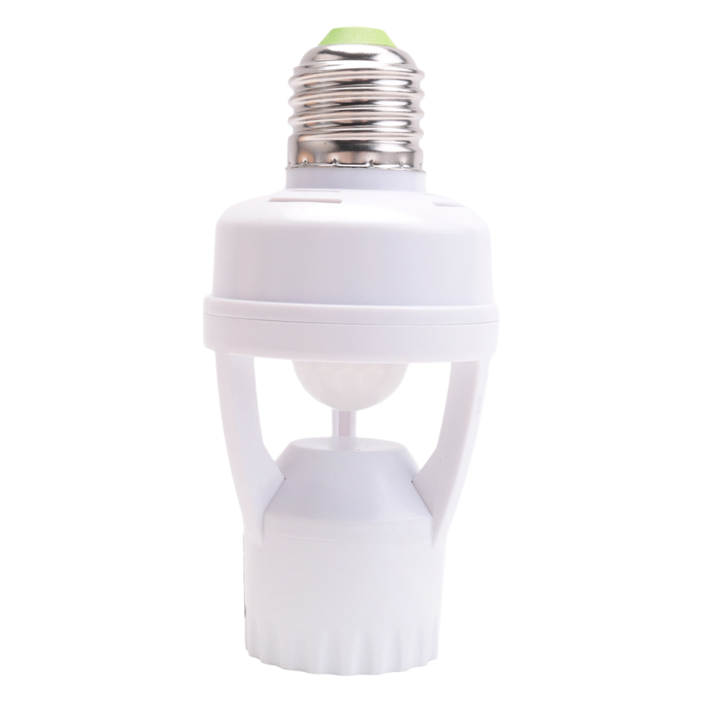 Ac 110-220V 360 Degrees Motion Sensor Ir Infrared Human E27 Plug 4852657785177