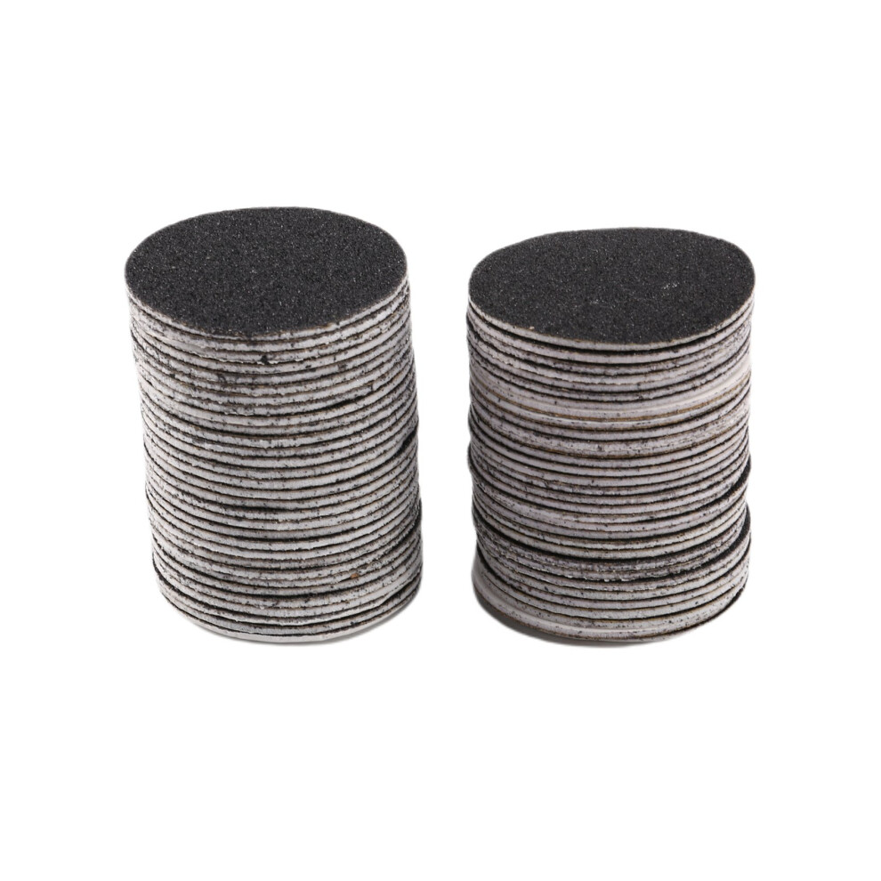 60Pcs Replacement Sandpaper Discs (Regular Coarse 100 Grit) 4852657785665
