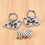 2Pcs Swivel Pad Hook Wall Mounted Stainless Steel(With Screws) 5
