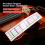 4/4 Violin Fretboard Sticker Marker Fiddle Learn Note Chart Tape 2Pcs 9