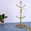Countertop Mug Tree, 6 Hook Coffee Cup Dryer Kitchen ,Gold 3