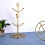Countertop Mug Tree, 6 Hook Coffee Cup Dryer Kitchen ,Gold 7